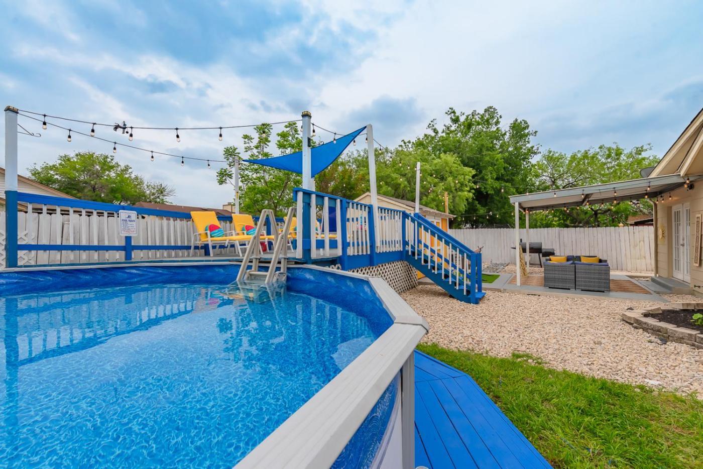 Superb House By Seaworld, Private Pool & Gameroom Сан Антонио Екстериор снимка