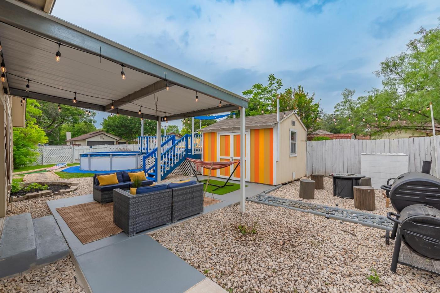 Superb House By Seaworld, Private Pool & Gameroom Сан Антонио Екстериор снимка