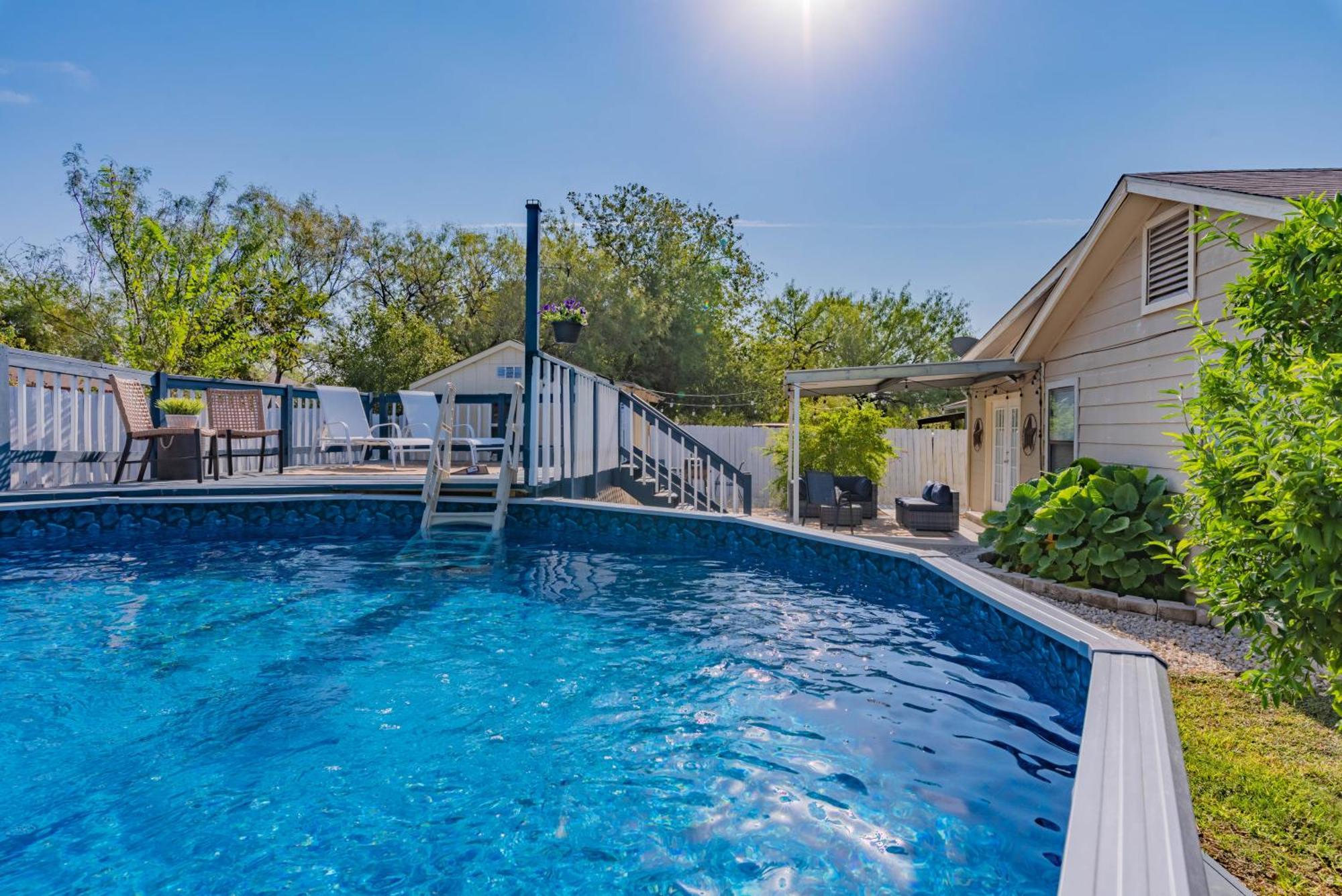 Superb House By Seaworld, Private Pool & Gameroom Сан Антонио Екстериор снимка